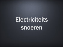Electriciteitssnoeren