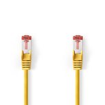 Nedis CCGP85221YE30 netwerkkabel 3 m Cat6 SF/UTP (S-FTP) Geel