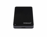 Intenso Memory Case Externe Harde Schijf | 2TB | USB 3.0 | Zwart