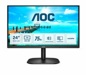 AOC 24B2XDM 23,8&quot; | 1920x1080 Full HD VA | 75Hz | 4ms | 3-zijdig Randloos | Flicker-Free | Low Blue Light | Monitor | RENEWED