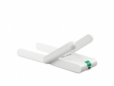 TP-Link TL-WN822N | Wi-Fi 4 USB Adapter | 300 Mbps | 2,4 GHz | Dual Antennes | USB 2.0 | Zwart