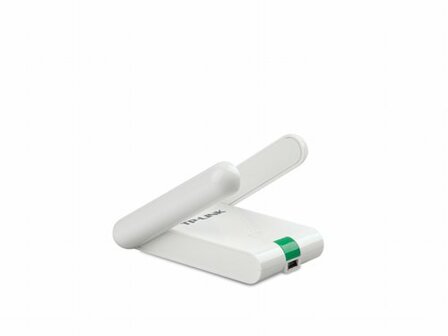 TP-Link TL-WN822N | Wi-Fi 4 USB Adapter | 300 Mbps | 2,4 GHz | Dual Antennes | USB 2.0 | Zwart