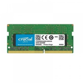 Crucial 4GB DDR4 2400MHz geheugenmodule SODIMM