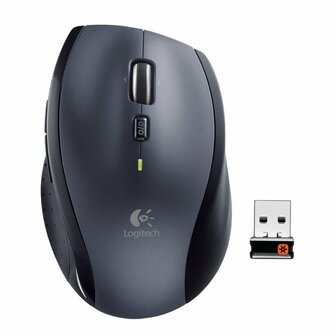 Logitech Marathon M705 | Draadloze Muis | RF-Draadloos | 1000 DPI | Zwart