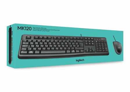 Logitech Ret. Wired Desktop MK120