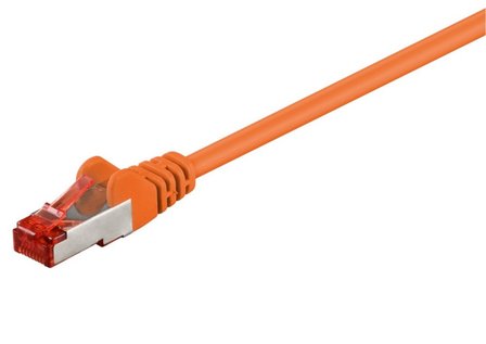 Nedis CCGP85221OG10 netwerkkabel 1 m Cat6 SF/UTP (S-FTP) Oranje