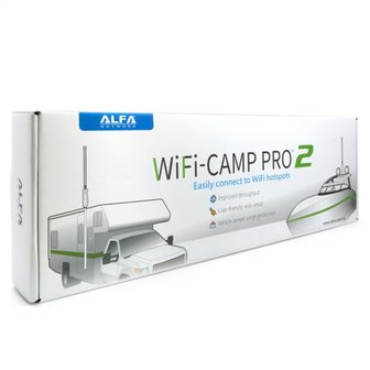 Alfa Network WiFi-Camp Pro2 Set Tube N Antenne + R36A Router