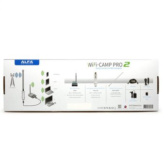 Alfa Network WiFi-Camp Pro2 Set Tube N Antenne + R36A Router