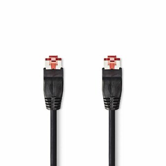 Nedis CAT6 UTP-Netwerkkabel / RJ45 / 1m / Zwart