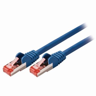 Nedis CAT6 S/FTP-netwerkkabel / RJ45 / 2m / Blauw