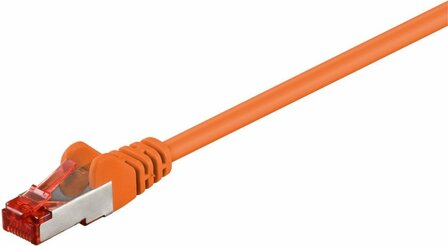 Nedis CAT6 S/FTP-netwerkkabel / RJ45 / 2m / Oranje