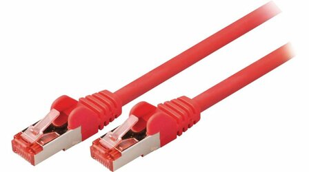 Nedis CAT6 S/FTP-netwerkkabel / RJ45 / 2m / Rood