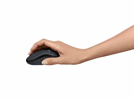 Logitech M220 | Ambidextrous Draadloze Muis | RF-Draadloos | 1000 DPI | Grijs