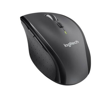 Logitech Marathon M705 | Ambidextrous Draadloze Muis | RF-Draadloos | 1000 DPI | Zwart