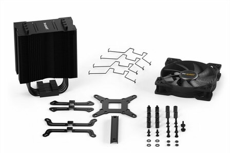 be quiet! Pure Rock 2 | 150W TDP | 155mm Hoogte | 120mm Fan | CPU Luchtkoeler