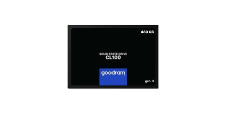 Goodram CL100 Gen 3 2.5&quot; 480 GB SATA III 3D TLC NAND