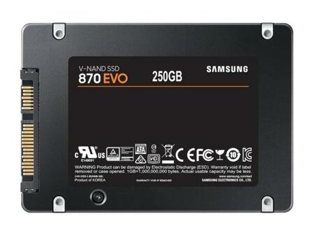 Samsung 870 EVO 2.5&quot; 250 GB SATA III V-NAND