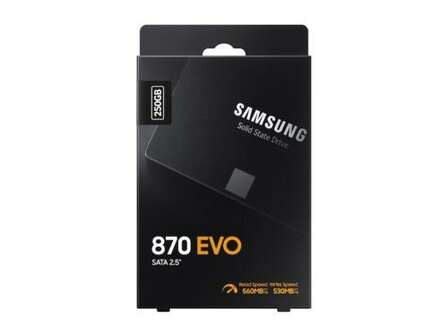 Samsung 870 EVO 2.5&quot; 250 GB SATA III V-NAND