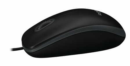 Logitech B100 | Ambidextrous Bedrade Muis | USB-A | 800 DPI | Zwart