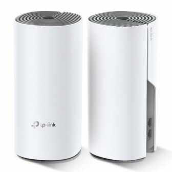TP-Link Deco E4 (2-pack) | Dual-band WiFi 5 Mesh Router | Fast Ethernet | AC1200