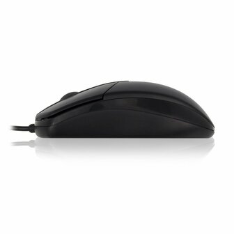 ACT AC5005 | Ambidextrous Bedrade Muis | USB-A | 1000 DPI | Zwart