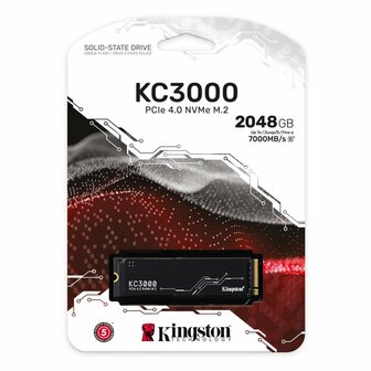 Kingston Technology KC3000 M.2 2048 GB PCI Express 4.0 3D TLC NVMe