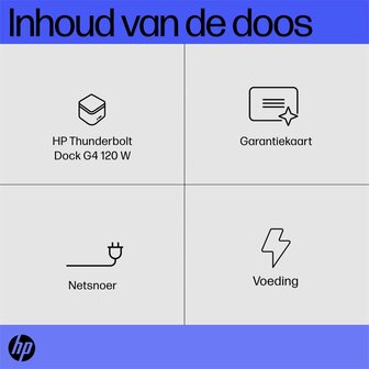 HP Thunderbolt Dock 120 watt G4