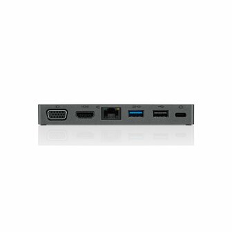 Lenovo 4X90S92381 notebook dock &amp; poortreplicator Bedraad USB 3.2 Gen 1 (3.1 Gen 1) Type-C Grijs