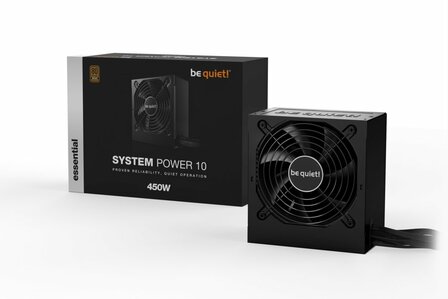 be quiet! System Power 10 | 450 Watt Bronze ATX PSU | Power Supply | Voeding
