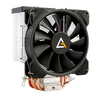 Antec A400 RGB Processor Koeler 12 cm Zwart, Koper, Metallic