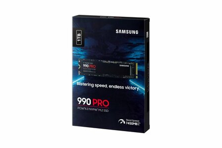 Samsung 990 PRO | 1TB NVMe SSD | M.2 | Gen4 | 7.450MB/s