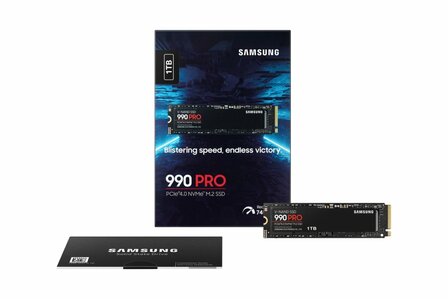 Samsung 990 PRO | 1TB NVMe SSD | M.2 | Gen4 | 7.450MB/s