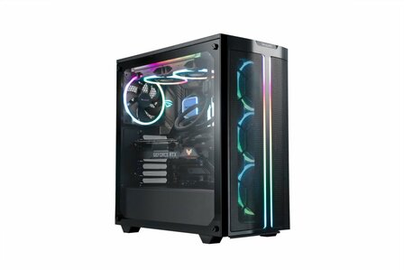 be quiet! Pure Base 500 RGB FX | Midi Tower Case | Zwart