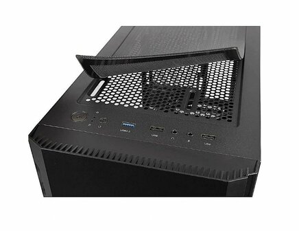 Inter-Tech SM-007 Enforcer | Micro Tower Case | Zwart