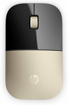 HP Z3700 | Ambidextrous Draadloze Muis | RF-Draadloos | 1200 DPI | Gold