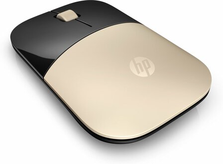 HP Z3700 | Ambidextrous Draadloze Muis | RF-Draadloos | 1200 DPI | Gold
