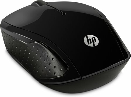 HP 200 | Ambidextrous Draadloze Muis | RF-Draadloos | 1000 DPI | Zwart