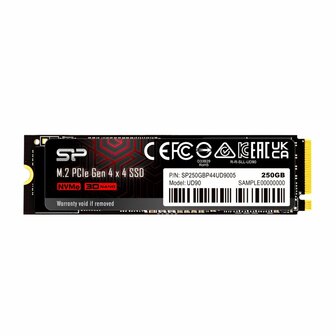 Silicon Power UD90 | 250GB NVMe SSD | M.2 | Gen4 | 3.200MB/s