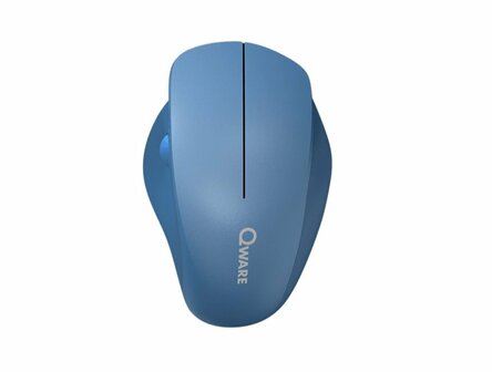 Qware Luton | Draadloze Muis | RF-Draadloos | 1600 DPI | Blauw