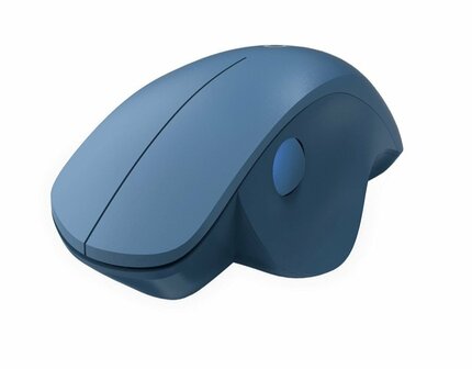 Qware Luton | Draadloze Muis | RF-Draadloos | 1600 DPI | Blauw