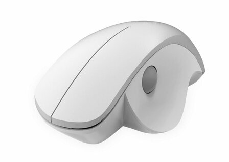 Qware Luton | Draadloze Muis | RF-Draadloos | 1600 DPI | Wit