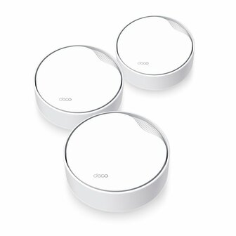 TP-Link DECO X50-PoE(3-PACK) Dual-band (2.4 GHz / 5 GHz) Wi-Fi 6 (802.11ax) Wit Intern