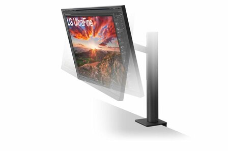 LG Ergo 27UN880-B 27&quot; | 3840x2160 UHD 4K IPS | 60Hz | HDR10 | 99% sRGB | USB-C met 60W PD | Ergo Stand | Monitor | RFB