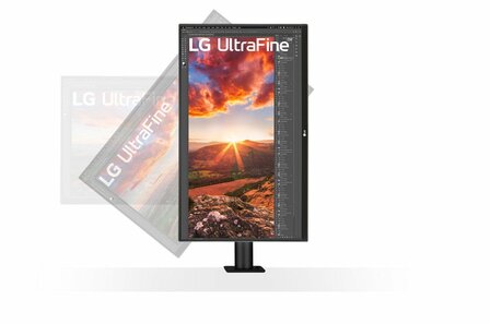 LG Ergo 27UN880-B 27&quot; | 3840x2160 UHD 4K IPS | 60Hz | HDR10 | 99% sRGB | USB-C met 60W PD | Ergo Stand | Monitor | RFB
