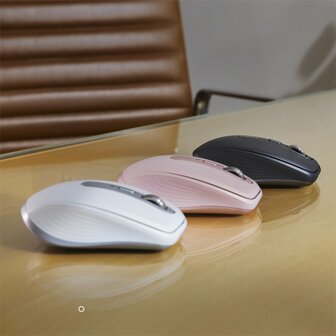 Logitech MX Anywhere 3S | Draadloze Muis | Rechtshandig | RF + Bluetooth | 8000 DPI | Grafiet