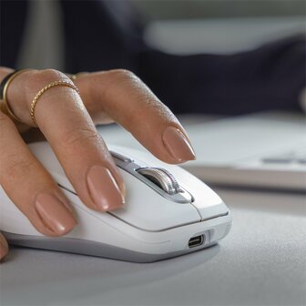 Logitech MX Anywhere 3S | Draadloze Muis | Rechtshandig | RF + Bluetooth | 8000 DPI | Grafiet