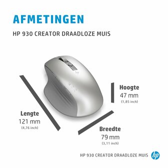 HP Silver 930 Creator Draadloos (bluetooth)