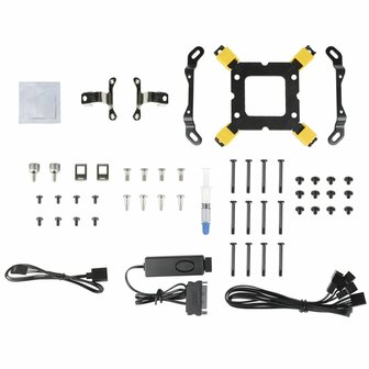 Azza Galeforce 360mm RGB PWM | All-in-One CPU Waterkoeler