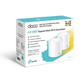 TP-Link Deco X20 (2-pack) | Dual-band WiFi 6 Mesh Router | Gigabit Ethernet | AX1800