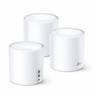 TP-Link Deco X20 (3-pack) | Dual-band WiFi 6 Mesh Router | Gigabit Ethernet | AX1800